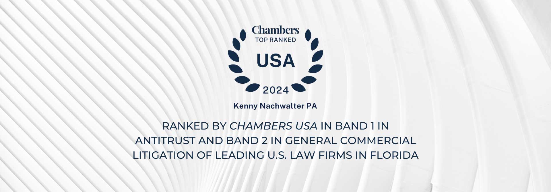 Kenny Nachwalter Chambers Top Ranked